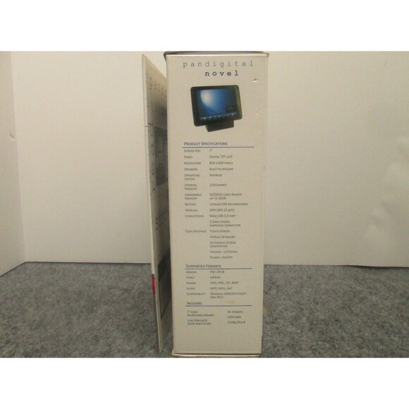 Pandigital Novel R70F200 2GB, Wi-Fi, 7in - Black - Picture 3 of 5